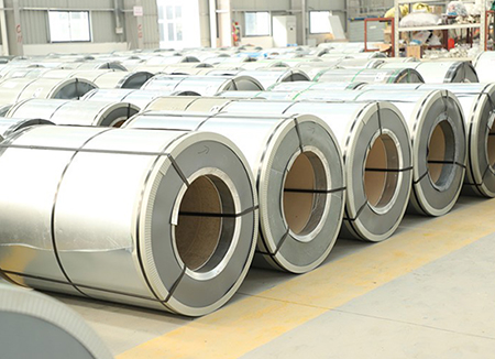 Galvanized color coated coil