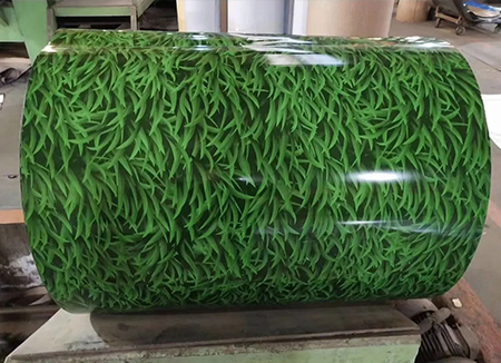 Small grass color coating