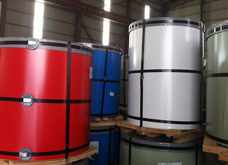 PVDF polyvinylidene fluoride color coated roll