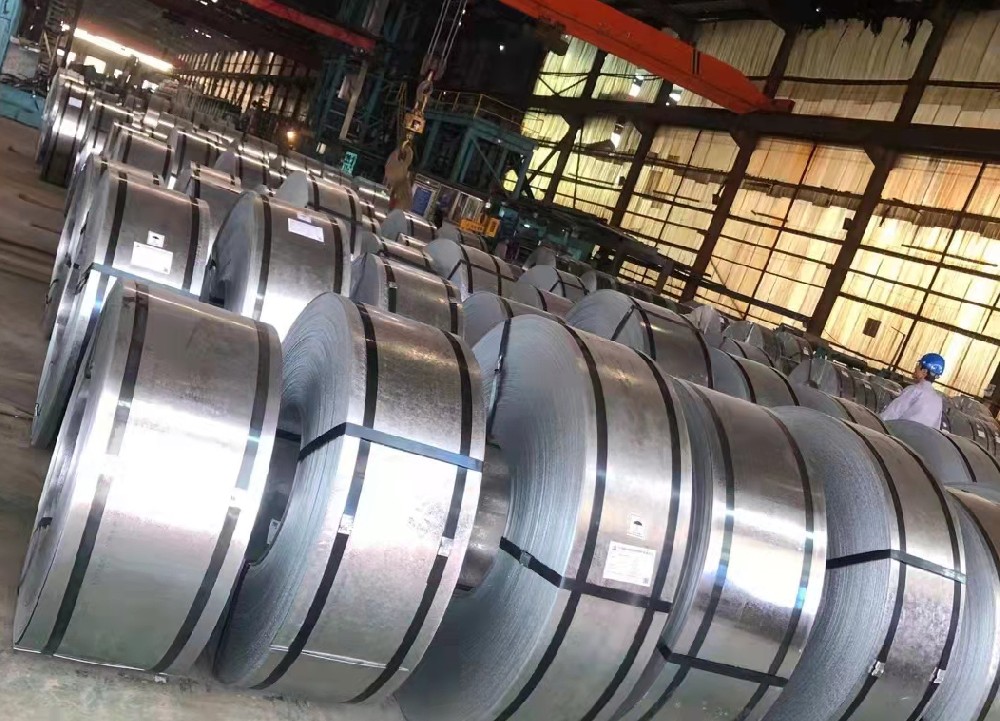Hot dip galvanized strip steel